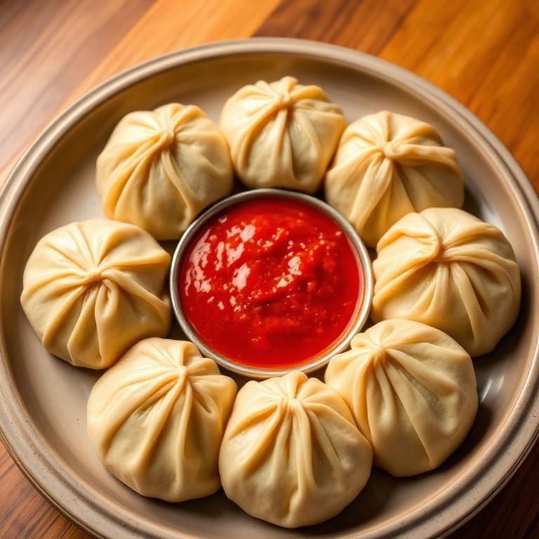Handmade momos